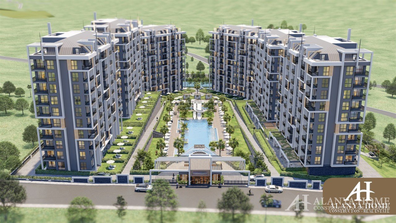 Emerald Grand Delux Авсаллар Алания Анталия Турция Фото продажа покупка мебелированная квартиры жиль